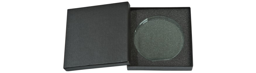 JC MODERN OVAL EXPRESS GLASS AWARD 120MM (15MM THICK)